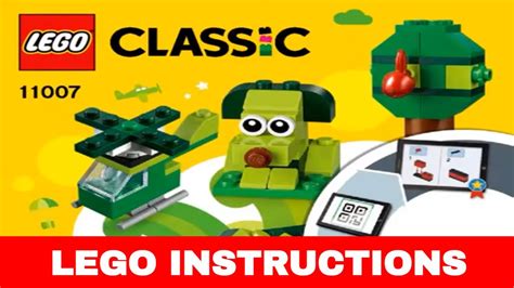 Lego Classic Creative Green Bricks 11007 Building Instructions Step