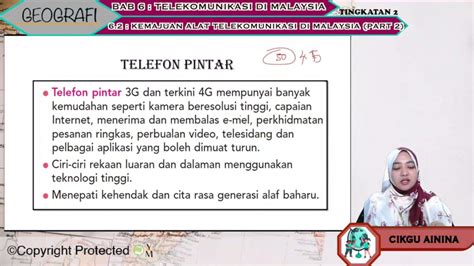 F2 GEO 06 03 Kemajuan Alat Telekomunikasi Di Malaysia Part 2 Jom