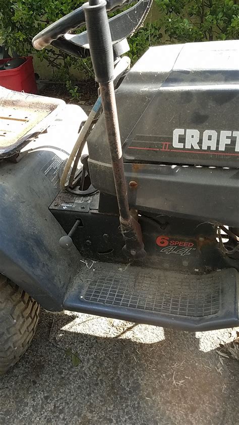 Craftsman Gt6000 Garden Tractor With Deck No Motor For Sale In