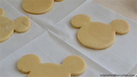 Copycat Disneyland Mickey Mouse Sugar Cookies