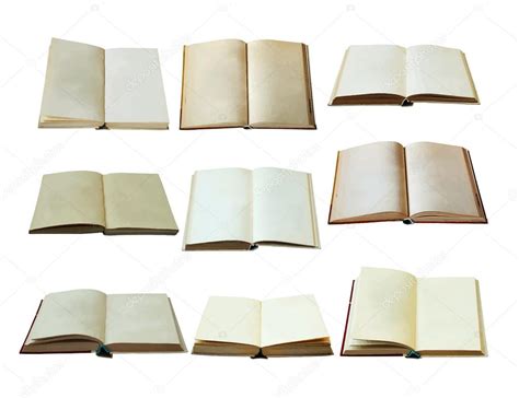 Blank Open Books Set Stock Vector Image By ©avlntn 99362466