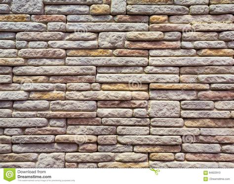 Pattern Of Decorative Stone Brick Wall Texture Stock Photo Image Of