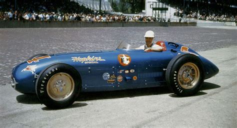 Bill Vukovich Aux 500 Miles Dindianapolis 1955 Indy Car Racing