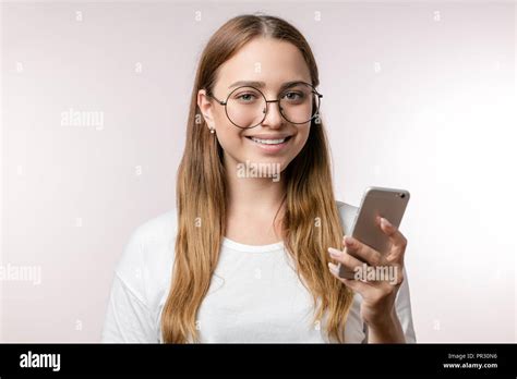 Gorgeous Charming Girl Looking At The Camera Stock Photo Alamy
