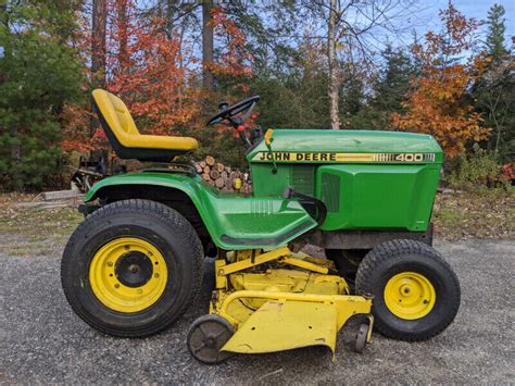 John Deere 400 Garden Tractor 60 Mower Deck Gearbox Am35293 Jd Nla