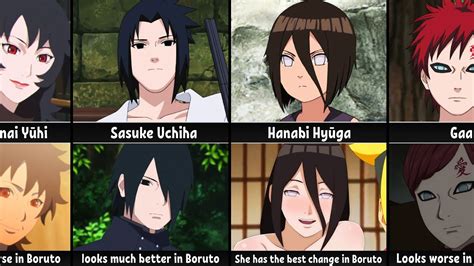 Changes Of Naruto Characters In Boruto Ranked From Worst To Best