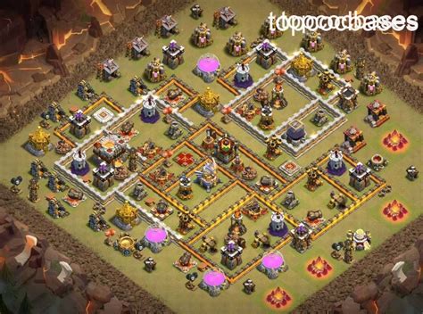 However, when the town hall is destroyed, it'll now drop a poison bomb that deals damage, slows enemy attacks and movement speed. Best Town Hall 11 Bases (TH11) 2020 - Top COC Bases