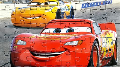 Cars 3 Disney Pixar Puzzle Rompecabezas De Rayo Mcqueen Lightning