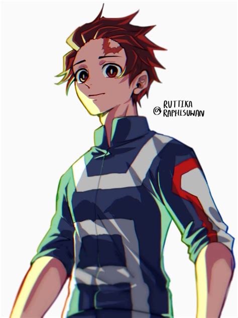 Tanjiro Kamado Anime Demon Anime Crossover Anime Fandom