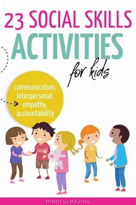 Easy Social Skills Activities For Kids