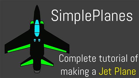 Simpleplanes Making A Jet Plane Youtube