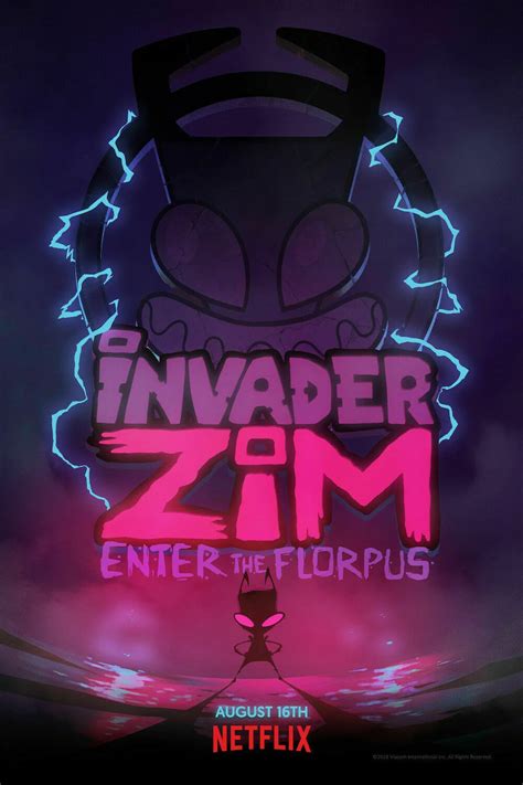 Invader Zim Enter The Florpus Tv Movie Art Film Print Silk Poster Home