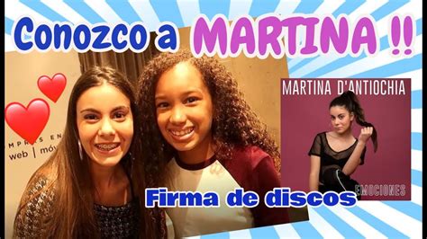 Conozco A Martina De La DiversiÓn De Martina En Su Firma De Discos Mundo Valentina Youtube