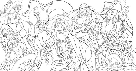 Pinto Dibujos: One piece para colorear