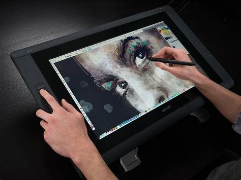 Wacom Cintiq 22hd Touch Adds Finger Friendliness To Graphics Display