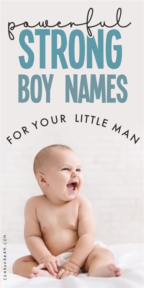 Strong Rugged Baby Boy Names And Meanings