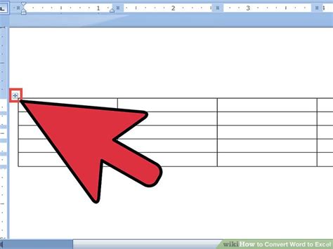 How To Convert Word To Excel 15 Steps With Pictures Wikihow