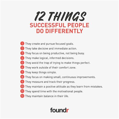 Foundr Magazine On Instagram 12 Things Successful People Do