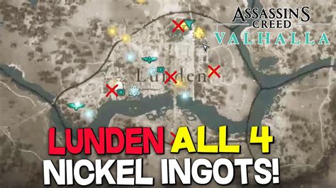 Lunden All 4 Nickel Ingot Location Guide England Assassin S Creed