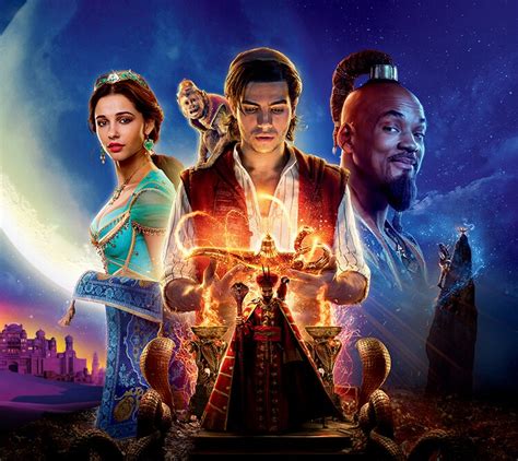 Aladdin 2019 Poster Lakaran