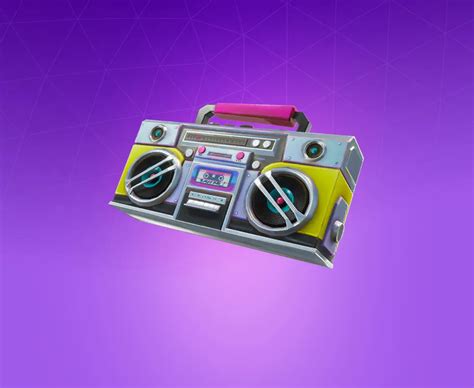 Fortnite Boombox Back Bling Pro Game Guides