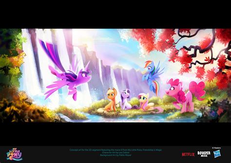 Lea Dabssi My Little Pony A New Generation Concept Art And