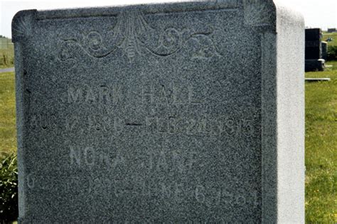 Marc Halls Grave