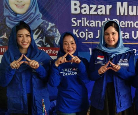 Srikandi Demokrat Gelar Bazar Murah Sebanyak 2024 Paket Sembako Habis