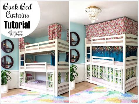 Bunk Bed Curtains How To Tutorial Reality Daydream