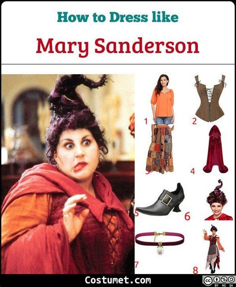 Mary Sanderson Hocus Pocus Costume For Cosplay And Halloween 2023