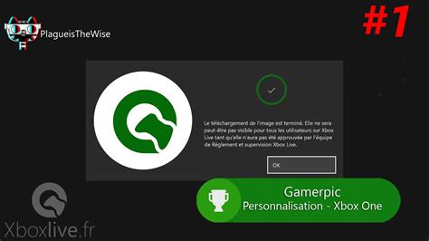 Tuto Xbox One Personnalisation Du Gamerpic Image De Joueur Youtube