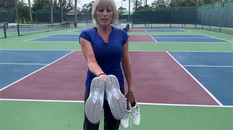 Tennis Video Proper Footwear Youtube
