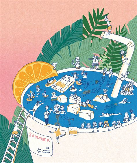 Illustration About Summer On Behance