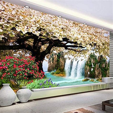 Buy Xlming Custom Large Size Murals 3d Nature Wallpapers Modern Cherry
