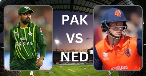 Pak Vs Ned Live Score World Cup 2023 मोहम्मद रिज़वान सऊद शकील ने 50