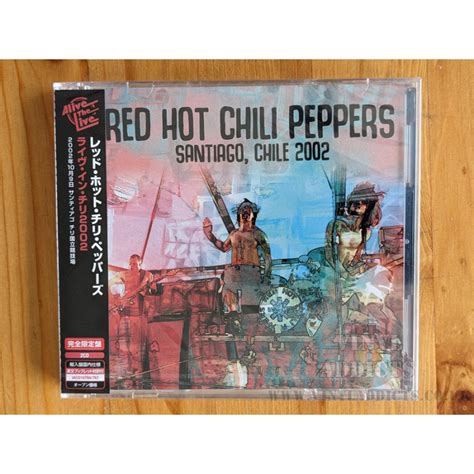 Red Hot Chili Peppers Live In Santiago Chile 2002 2cd Japanese Obi