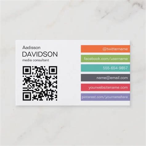 Designing Social Media Business Cards That Get Noticed