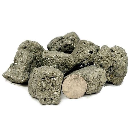 2 Inch Fools Gold Pyrite Stones Large Pyrite Nuggets Etsy