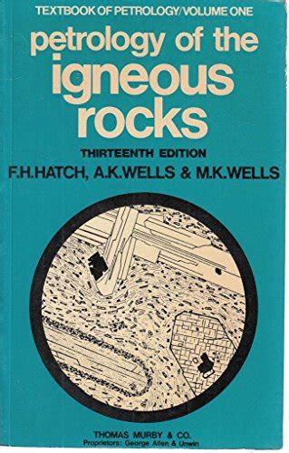 Petrology Igneous Rocks Abebooks