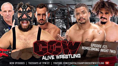 Ccw News Results Media Official Site Coastal Championship Wrestling