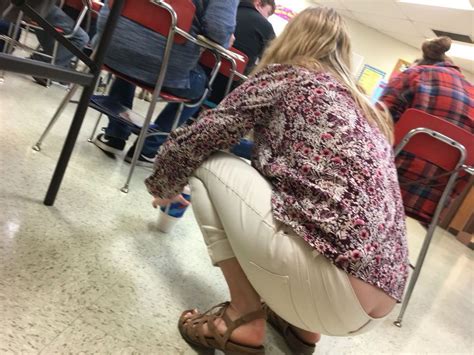 When Your Teacher Shows Her Buttcrack Alexis Beck Flickr