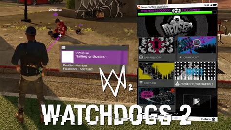 Watch Dogs 2 Main Missions And Multiplayer Information Watch Dogs 2