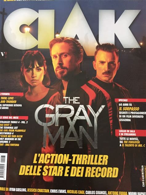 Ciak 2022 7ryan Gosling The Gray Manethan Hawkelaura Morantenicolas Cage Ebay