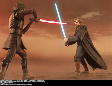 Luke Skywalker Battle Of Crait Actionfigur Shfiguarts Star Wars