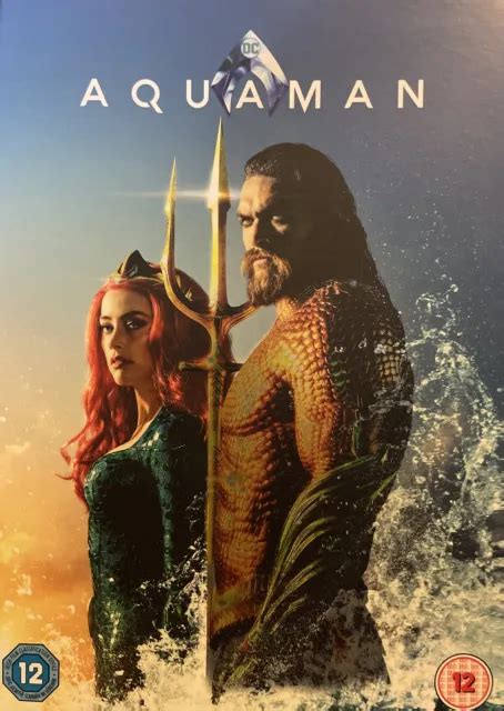 Aquaman Dvd Jason Momoa Amber Heard Willem Dafoe Patrick Wilson £5
