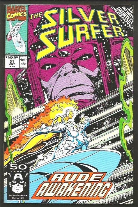 Silver Surfer 51 Infinity Gauntlet Crossover Guardians Of The Galaxy