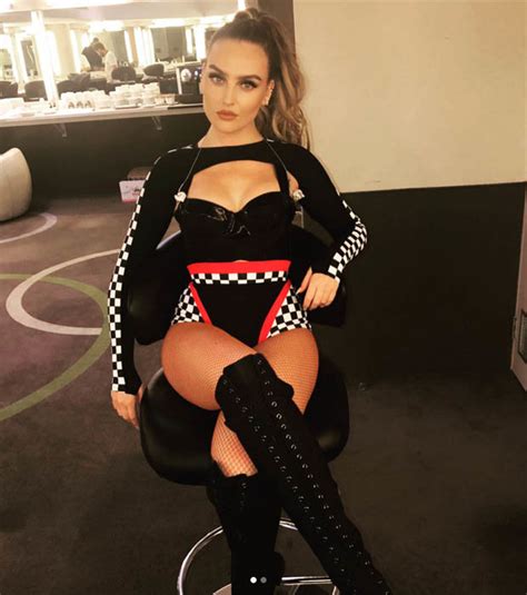 little mix 2017 perrie edwards instagram pic of sexy outfit wows fans daily star
