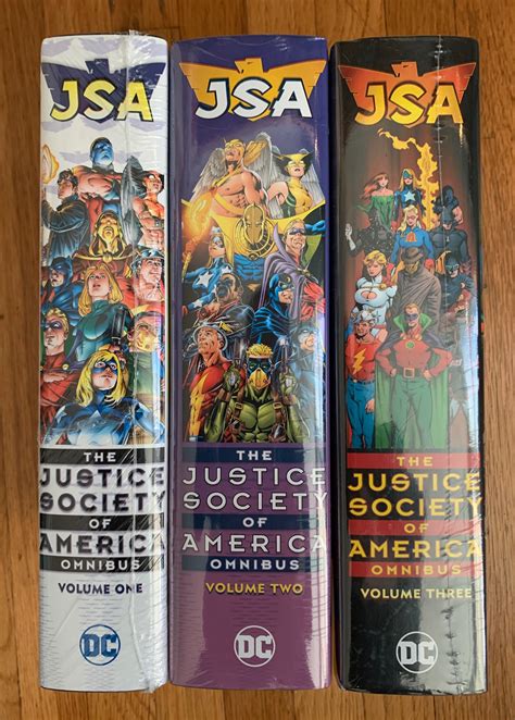 Dc Comics Jsa Omnibus Volume 1 2 3 Hard Cover 3960 Pages New Etsy