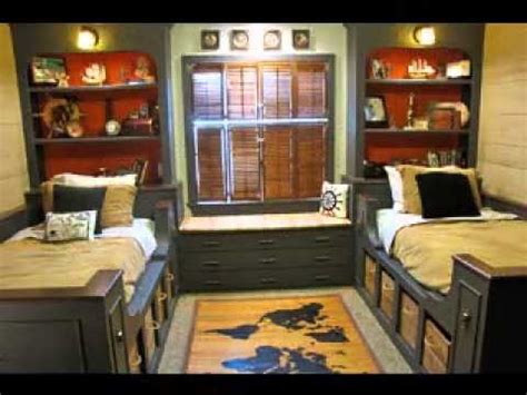 Children bedroom design ideas, graphic mountain design found corner room another great way add pop colour quirkiness bedroom small below are 10 top images from 28 best pictures collection of easy bedroom ideas photo in high resolution. Easy DIY Shared boys bedroom decorating ideas - YouTube