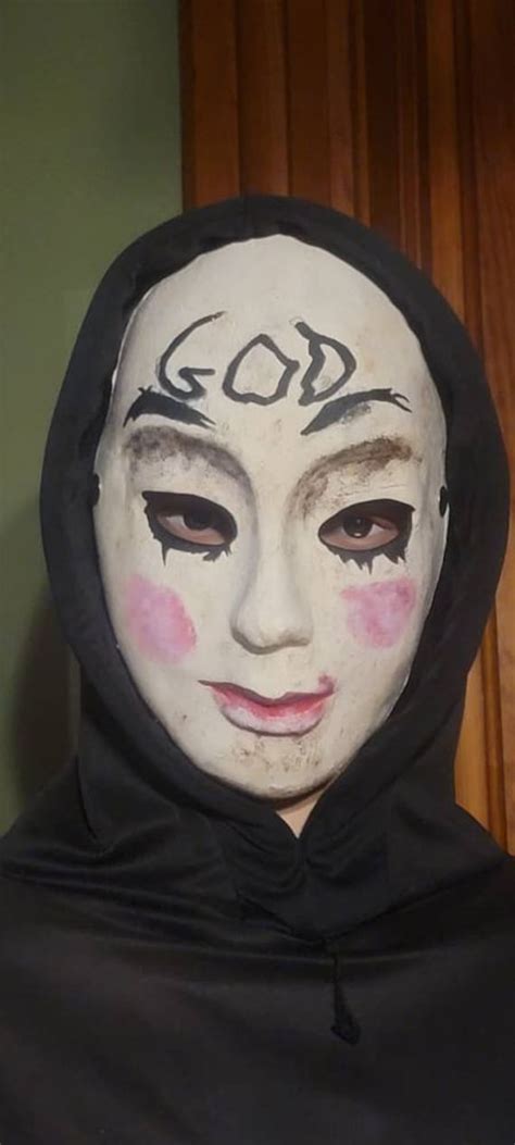 Purge Anarchy God Mask Painted Movie Mold Replica Etsy